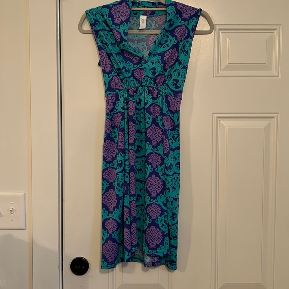 V Fish dress